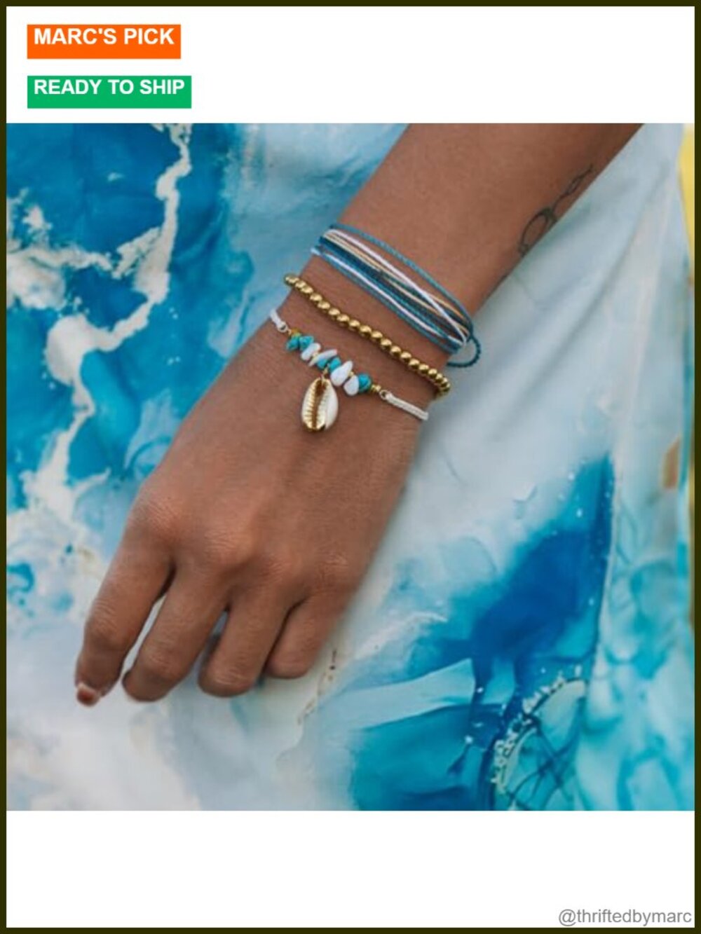 Handmade Waterproof Stackable String Bracelets Set Adjustable - Picture 2 of 4